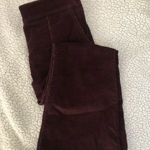 Corduroy Bell Flare High-rise Pants
